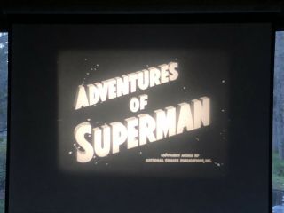 16mm Film Tv Show: The Adventures Of Superman 