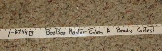 The Booboo Monster Enters A Beauty Contest 16mm Sound Film,  1973,  Billy Budd