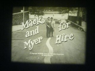 16mm Tv - Mack & Myer For Hire - " The Rainmaker " - Joey Faye - Mickey Deems - Al Lewis