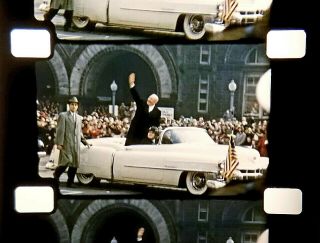 16mm Home Movie 1953 President Eisenhower Inauguration Parade Washington Dc