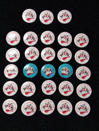 Vintage Tony The Tiger Pin Back Buttons