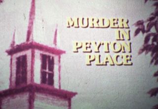 Murder In Peyton Place 16mm Feature Ed Nelson Dorothy Malone