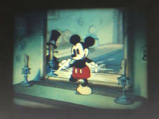 16mm Film Cartoon: Thru The Mirror With Mickey Mouse (1936) Lpp