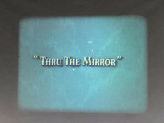 16mm Film Cartoon: Thru the Mirror with Mickey Mouse (1936) LPP 3