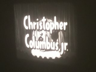 16mm Walter Lantz Cartoon Oswald Rabbit Christopher Columbus,  Jr.  Sound 2