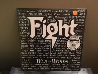 Fight War Of Words 12 " Lp Vinyl Black Friday Rsd 2019 Judas Priest Rob Halford