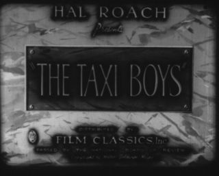 16mm Film The Taxi Boys Short 