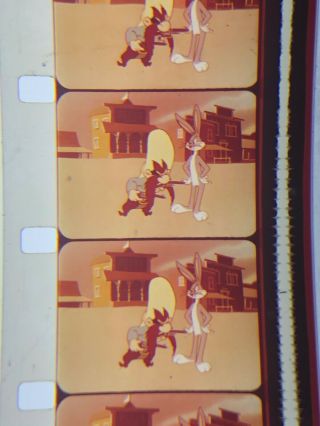 16mm Sound Color Theatrical Cartoon Bugs Bunny Rides Again Bugs&yosemite 1948