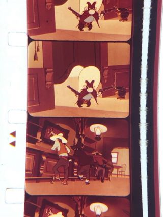 16mm Sound Color Theatrical Cartoon Bugs Bunny Rides Again Bugs&Yosemite 1948 4