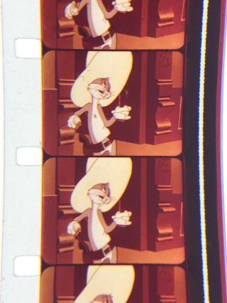 16mm Sound Color Theatrical Cartoon Bugs Bunny Rides Again Bugs&Yosemite 1948 6