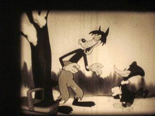 16 mm B & W Sound 467 Castle Films Woody Woodpecker Who ' s Cooking Who 1951 5