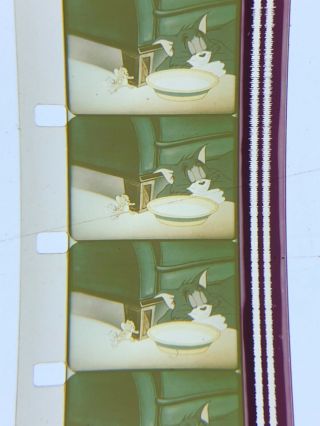 16mm Sound Color Theatrical cartoon The Little Orphan Tom&Jerry 1948 400” vg 4