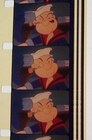 POPEYE PUBLIC SERVICE ANNOUNCEMENT ELECTRICITY 16MM FILM MOVIE ROLED NO REEL E89 4