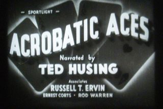16mm Film - Acrobatic Aces 265 - 1931 - Grantland Rice Sportlight