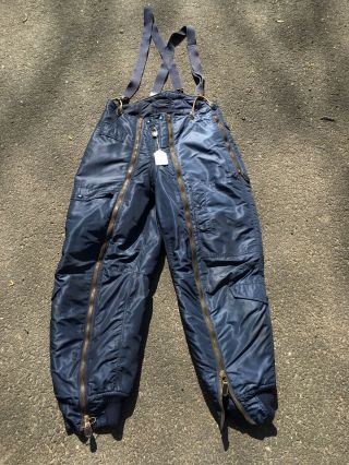 Vintage Military Usaf Air Force Trousers Flying Intermediate Type A - 11c,  Size 32