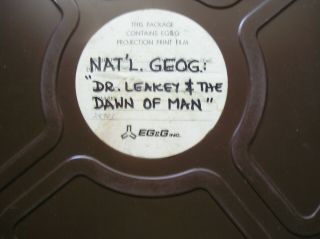 Dr Leakey And The Dawn Of Man - National Geographic - 16mm - Great Shape