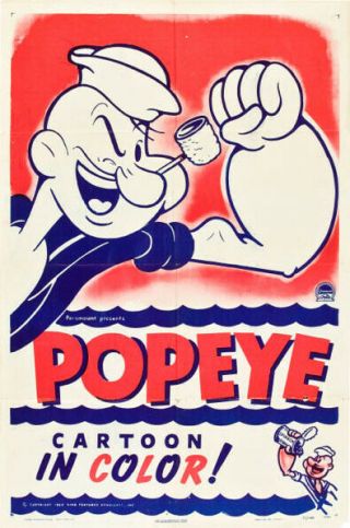 Popeye 16mm Films - 12 Cartoons