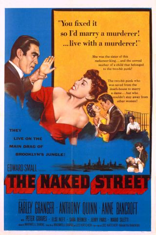 16mm The Naked Street (1955).  B/w Feature Film.