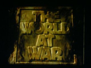16mm Tv Show - The World At War - " Remember " - 1974 - Final Episode - Lpp Color Print