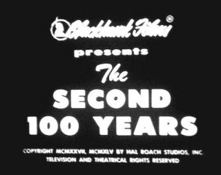 16mm Comedy Second One Hundred Years Silent Era Laurel & Hardy Classic