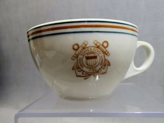 Uscg United States Coast Guard Coffee Cup Jackson China Nautical