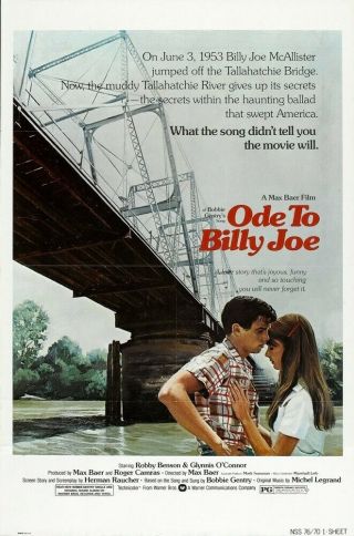 16mm Feature Film - Ode To Billy Joe 1976 - Robby Benson Lowfade See Video