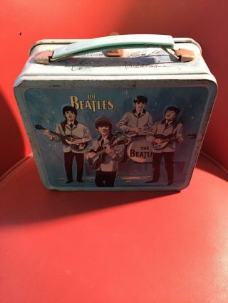 The Beatles 1965 Aladdin Metal Lunchbox