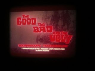 16mm Theatrical Trailer Clint Eastwood " Good,  Bad And The Ugly " 1966
