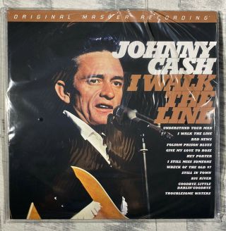 Johnny Cash - I Walk The Line Limited Vinyl Record Album Lp 45rpm Mofi Mfsl 407