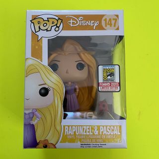 2015 Sdcc Disney Rapunzel And Red Pascal Funko Pop Exclusive Convention 147