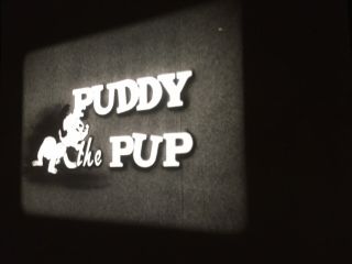 16mm B&w Sound - Cartoon Puddy The Pup “farm Frolics” (1944) On Reel