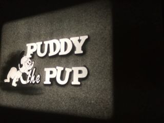 16mm B&w Sound - Cartoon Puddy The Pup “foolish Fables” - 400’ Reel (1941)