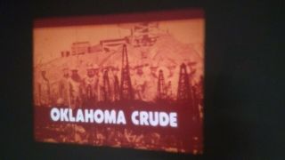 16mm Feature Film Complete Oklahoma Crude " 3 Reels,  Faye Dunaway Western
