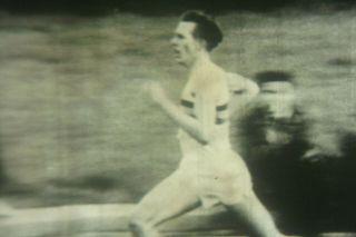 16mm Film Footage Great Runners Joie Ray,  Glenn Cunningham,  Roger Bannister