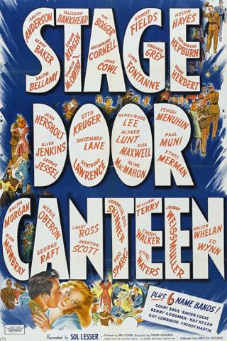 16mm Trailer " Stage Door Canteen " (1943) Gorgeous Black & White