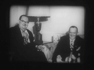 16mm film LAUREL & HARDY LIVE,  NBC - TV,  DECEMBER 1,  1954 in US 2