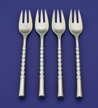 (4) Stanley Roberts - Ibiza - 7 5/8 " Dinner Forks - Stainless Steel