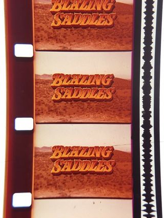 16mm Sound Color Tv Spot Trailer Blazing Saddles Classic 1974 Exc.  Mel Brooks