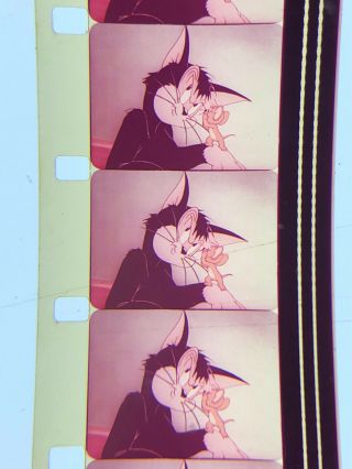 16mm Sound Color Theatrical cartoon A Mouse in The House Tom&Jerry vg 1947 400” 4