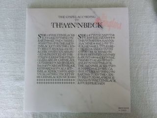 The Stranglers Men In Black Limited Edition 180g Vinyl