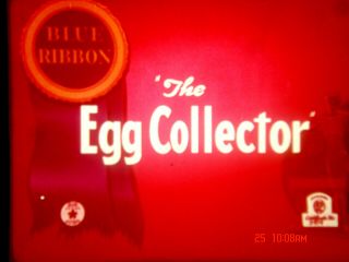 16 Mm Cartoon: " The Egg Collector " 1940 Warners