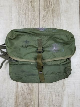 Us Military Medical Bag Medic Instrument Supply Bag Wickel Nylon No 3 Green Vtg