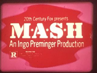 16mm Film Movie Trailers - M.  A.  S.  H.  And The Poseidon Adventure