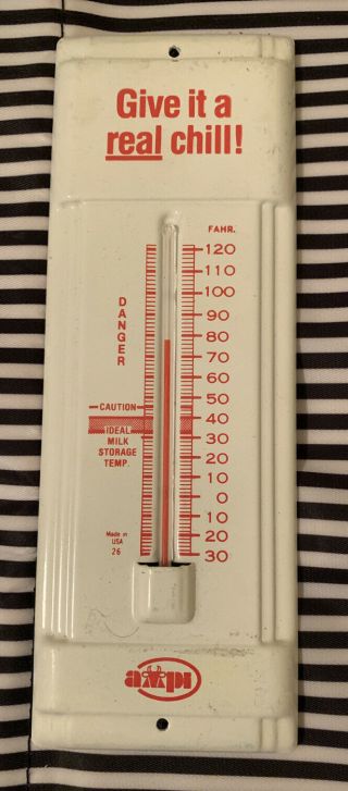 Ampi Milk Thermometer 7 3/4” Vintage Thermometer
