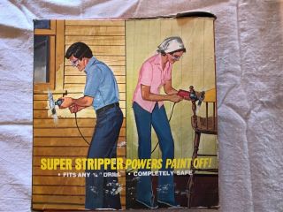 Vintage Stripper Fine Grade Fits 1/4 " Drill Paintremover