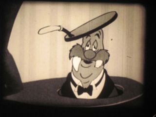 16 mm B & W Sound 465 Castle Films Woody Woodpecker Chew Chew Baby 1951 6