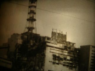 16mm Film Landscape After Battle " B/w Movie Chernobyl Nuclear Disaster Radiation