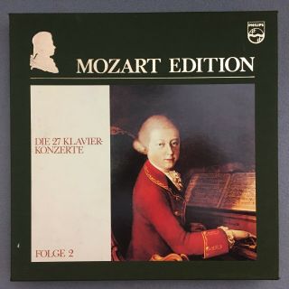 C211 Mozart The 27 Piano Concertos Vol.  2 Haebler 13lp Philips 6747 375 Stereo