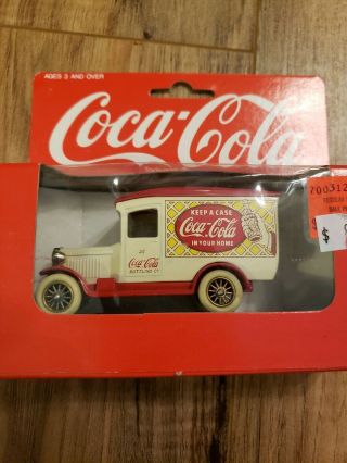 Vintage•1967•coca Cola Bottling Company•die Cast Metal Toy Truck•made In England