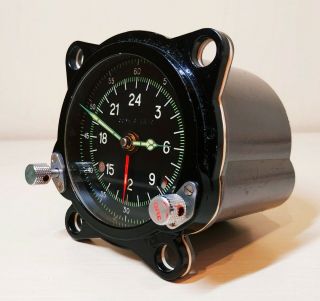 Chs - 55m Ussr Military Aircraft Mig,  Su,  Achs - 1 Cockpit Clock Stopwatch